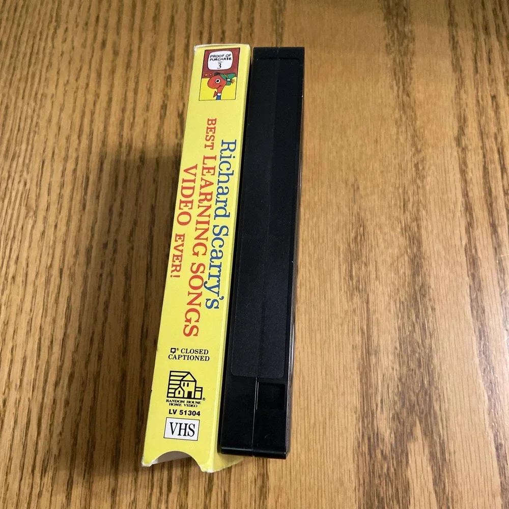 Richard Scarrys Best Learning Songs Video Ever (VHS, 1993)